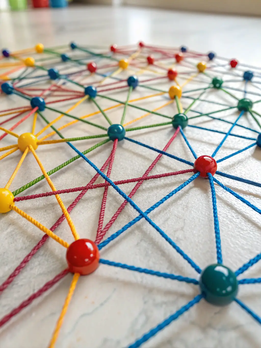 A visualization of a neural network architecture, highlighting the layers and connections involved in machine learning models.